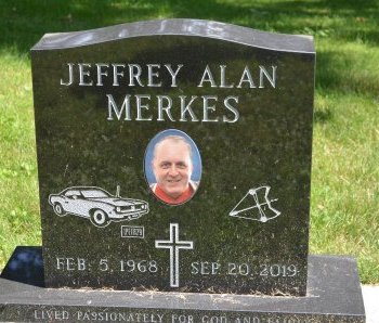MERKES, JEFFREY ALAN - Dane County, Wisconsin | JEFFREY ALAN MERKES - Wisconsin Gravestone Photos