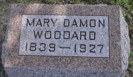 DAMON WOODARD, MARY - Dane County, Wisconsin | MARY DAMON WOODARD - Wisconsin Gravestone Photos