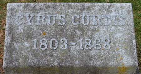 CURTIS, CYRUS - Jefferson County, Wisconsin | CYRUS CURTIS - Wisconsin Gravestone Photos