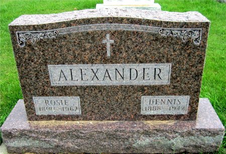 ALEXANDER, DENNIS - Kewaunee County, Wisconsin | DENNIS ALEXANDER - Wisconsin Gravestone Photos