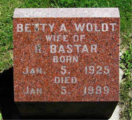 BASTAR, BETTY A. - Kewaunee County, Wisconsin | BETTY A. BASTAR - Wisconsin Gravestone Photos
