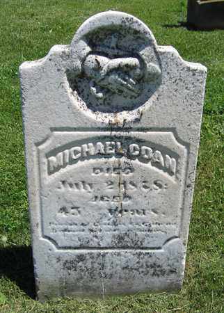 COAN, MICHAEL - Kewaunee County, Wisconsin | MICHAEL COAN - Wisconsin Gravestone Photos