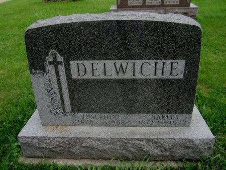 DELWICHE, CHARLES - Kewaunee County, Wisconsin | CHARLES DELWICHE - Wisconsin Gravestone Photos