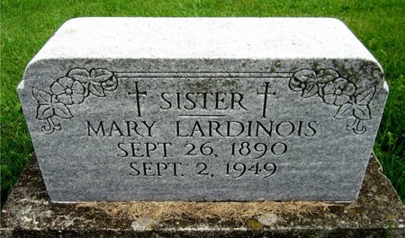 LARDINOIS, MARY - Kewaunee County, Wisconsin | MARY LARDINOIS - Wisconsin Gravestone Photos