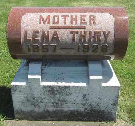 THIRY, LENA - Kewaunee County, Wisconsin | LENA THIRY - Wisconsin Gravestone Photos