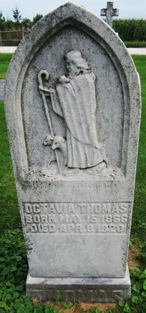 THOMAS, OCTAVIA - Kewaunee County, Wisconsin | OCTAVIA THOMAS - Wisconsin Gravestone Photos