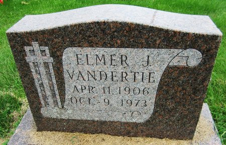VANDERTIE, ELMER - Kewaunee County, Wisconsin | ELMER VANDERTIE - Wisconsin Gravestone Photos