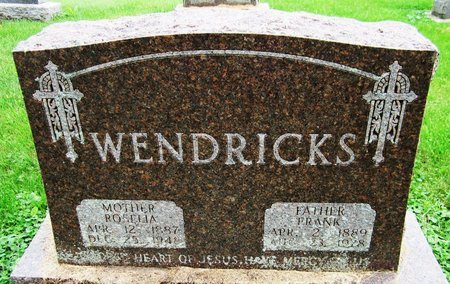 WENDRICKS, FRANK - Kewaunee County, Wisconsin | FRANK WENDRICKS - Wisconsin Gravestone Photos