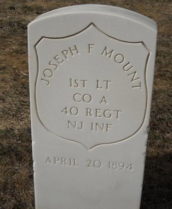 MOUNT (CIVIL WAR), JOSEPH F. - Milwaukee County, Wisconsin | JOSEPH F. MOUNT (CIVIL WAR) - Wisconsin Gravestone Photos