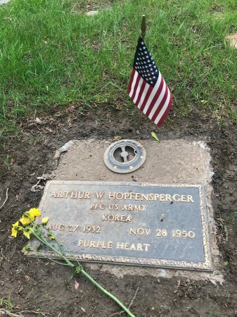 HOPFENSPERGER, PFC ARTHUR - Outagamie County, Wisconsin | PFC ARTHUR HOPFENSPERGER - Wisconsin Gravestone Photos