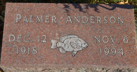 ANDERSON, PALMER - Rock County, Wisconsin | PALMER ANDERSON - Wisconsin Gravestone Photos