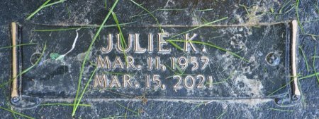 BARTLE, JULIE K. (CLOSEUP) - Rock County, Wisconsin | JULIE K. (CLOSEUP) BARTLE - Wisconsin Gravestone Photos