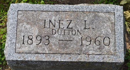 DUTTON, INEZ L. - Rock County, Wisconsin | INEZ L. DUTTON - Wisconsin Gravestone Photos