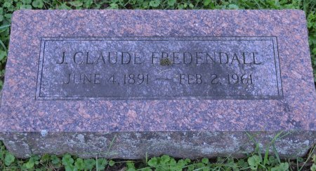 FREDENDALL, JOHN CLAUDE - Rock County, Wisconsin | JOHN CLAUDE FREDENDALL - Wisconsin Gravestone Photos