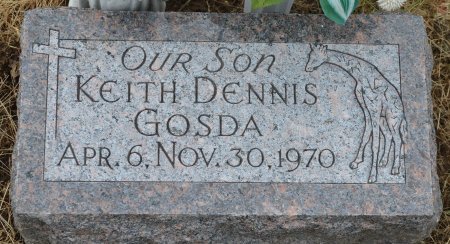 GOSDA, KEITH DENNIS - Rock County, Wisconsin | KEITH DENNIS GOSDA - Wisconsin Gravestone Photos