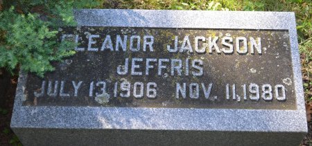 JEFFRIS, ELEANOR - Rock County, Wisconsin | ELEANOR JEFFRIS - Wisconsin Gravestone Photos