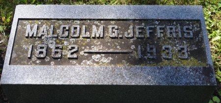 JEFFRIS, MALCOM G. - Rock County, Wisconsin | MALCOM G. JEFFRIS - Wisconsin Gravestone Photos