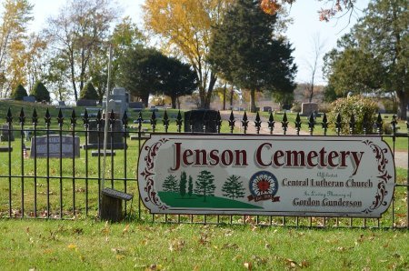 *JENSEN, ENTRANCE - Rock County, Wisconsin | ENTRANCE *JENSEN - Wisconsin Gravestone Photos