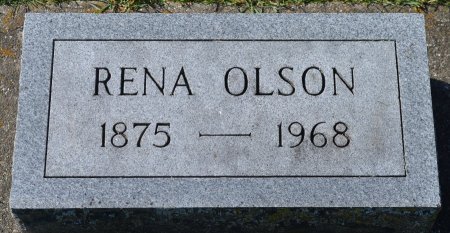 OLSON, RENA - Rock County, Wisconsin | RENA OLSON - Wisconsin Gravestone Photos