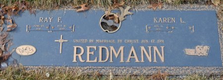 REDMANN, RAY FRANK - Rock County, Wisconsin | RAY FRANK REDMANN - Wisconsin Gravestone Photos