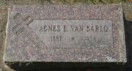 VAN BARLO, AGNES E. - Rock County, Wisconsin | AGNES E. VAN BARLO - Wisconsin Gravestone Photos