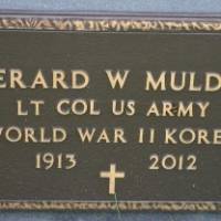 Gerard William (Military) MULDER
